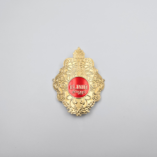 Metal label / logo plate